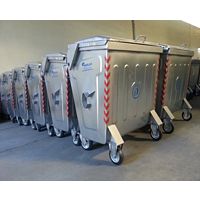 Galvanizli Çöp Konteyner